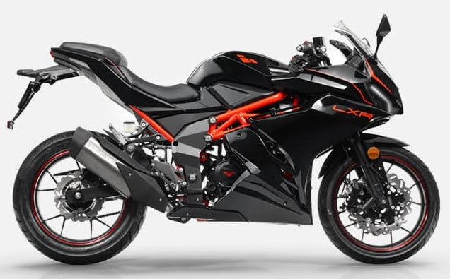 Lexmoto LXR 125 - Black Red/Gold