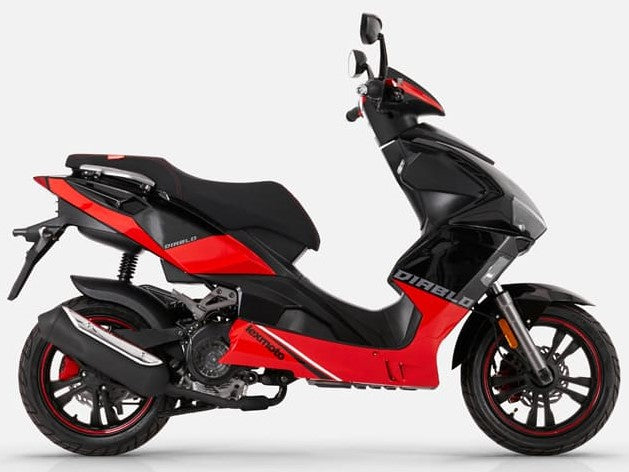 Lexmoto Diablo 125 - Black Grey/Red