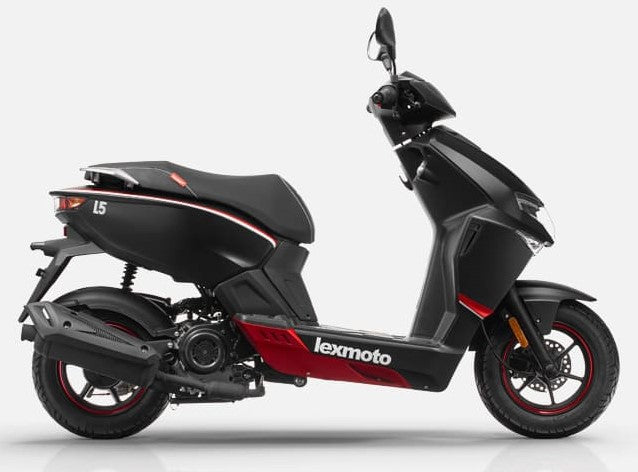 Lexmoto L5 50cc - Black Blue/Red