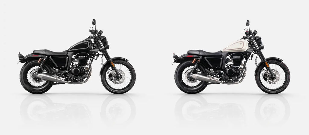 Lexmoto R66 125 - Black or Ivory
