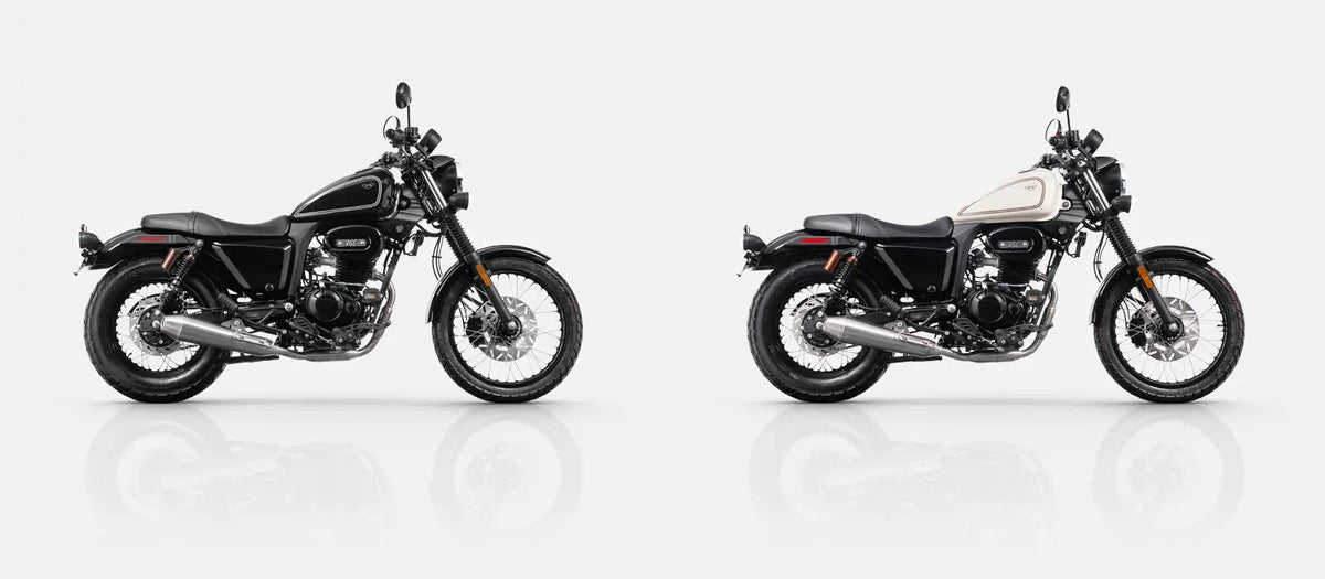 Lexmoto R66 125 - Black or Ivory