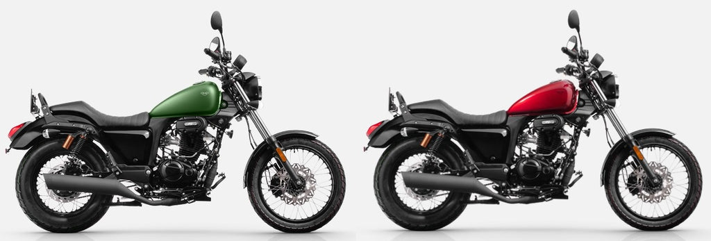 Lexmoto R66+ 125 - Red or Green