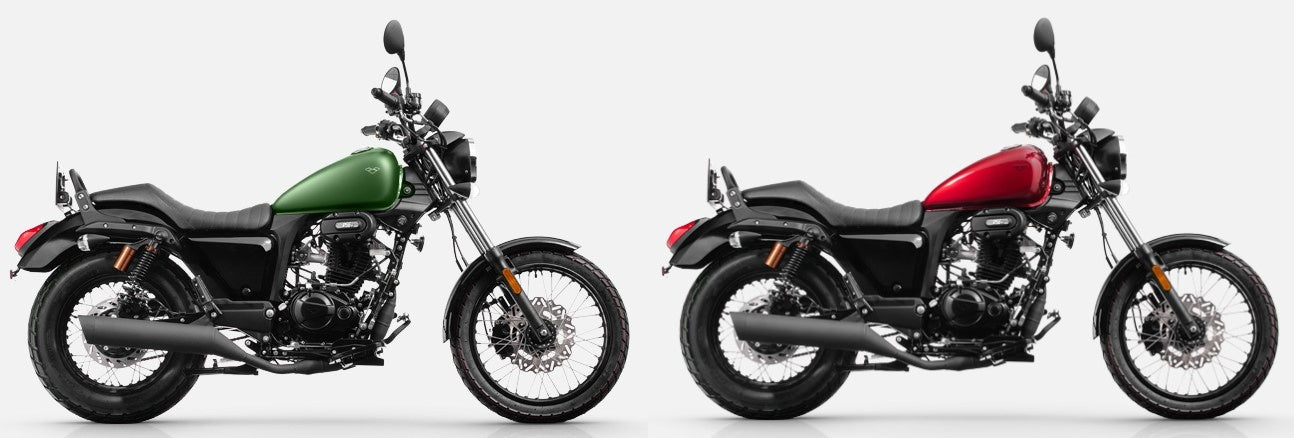 Lexmoto R66+ 125 - Red or Green