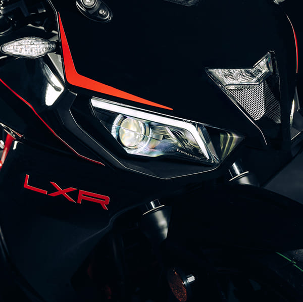 Lexmoto LXR 125 - Black Red/Gold