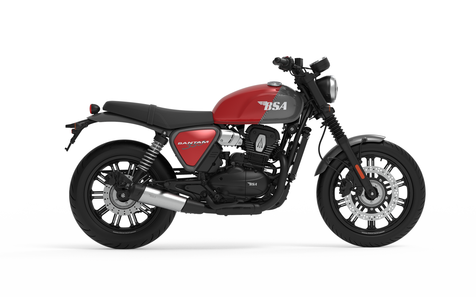 BSA Bantam 350 - Firecracker Red