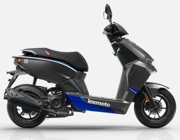 Lexmoto L5 50cc - Black Blue/Red