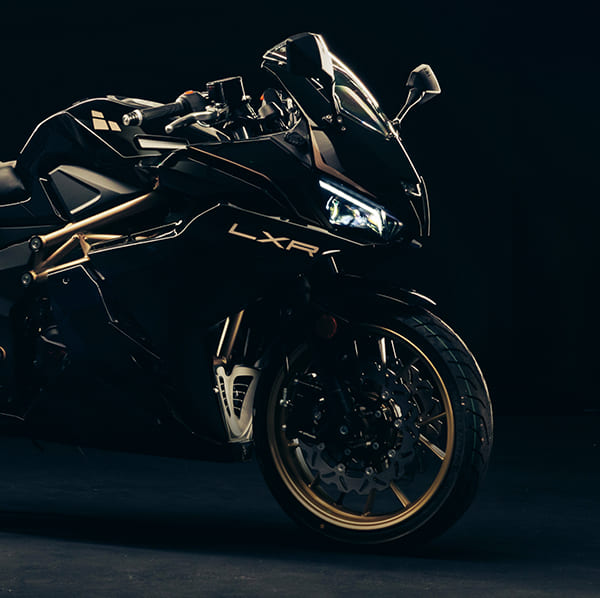 Lexmoto LXR 125 - Black Red/Gold