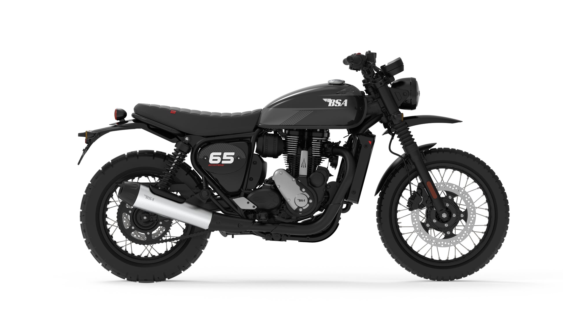 BSA Scrambler 650 - Raven Black