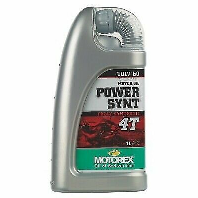 Motorex Power Synt 4T Fully Synthetic 4 Stroke Motorcycle Motorbike Oil 10W/50