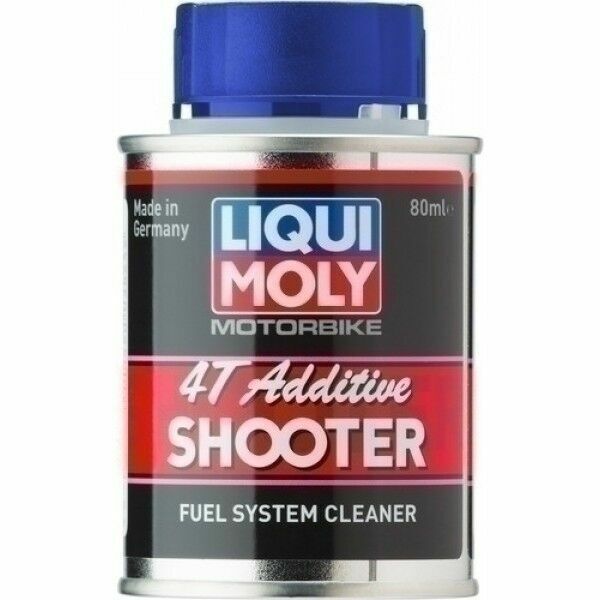Liqui Moly 4T Shooter Motorcycle Motorbike Fuel System Cleaner Additive - 80ml